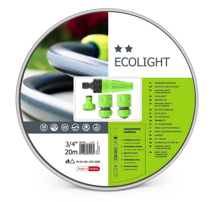 Bộ ống tưới Cellfast Ecolight 3/4" (27mm) dài 20m