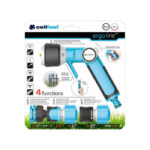 Bộ vòi tưới tay gạt nhiều chế độ Cellfast Ergo 3/4"(27mm)