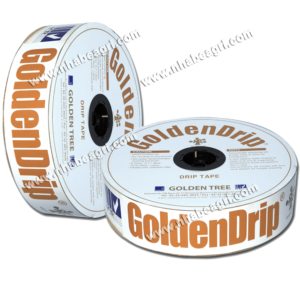 Dây nhỏ giọt Golden Drip 16mm, k/c lỗ 30cm, dày 0.3mm, 1000m/cuộn
