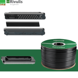 Dây tưới nhỏ giọt Rivulis D5000 16mm, dày 0.38mm, k/c 40cm, 2l/h, 800m/cuộn (bù áp)