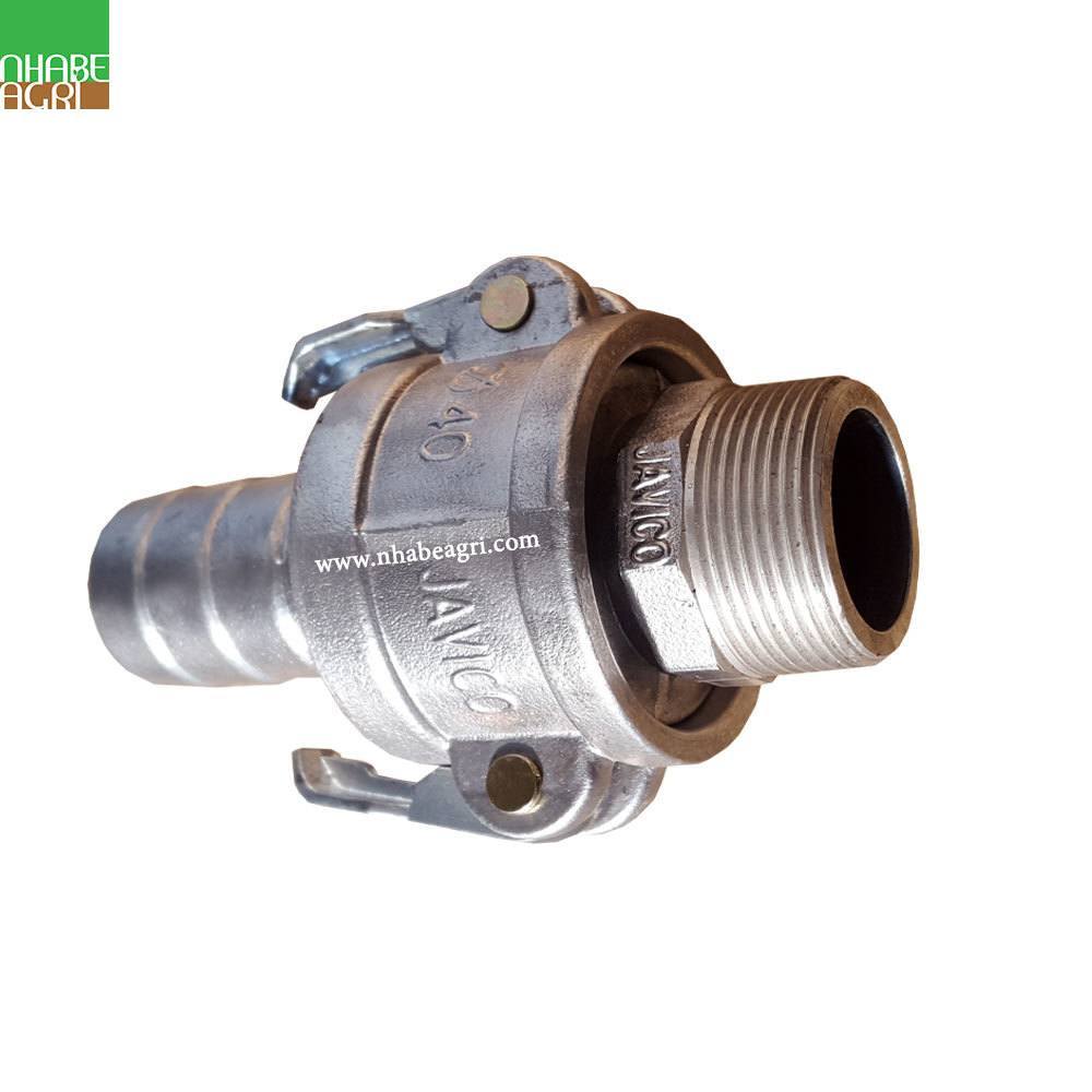 Khớp nối hợp kim (cùm) tháo ráp nhanh 1 đầu ren