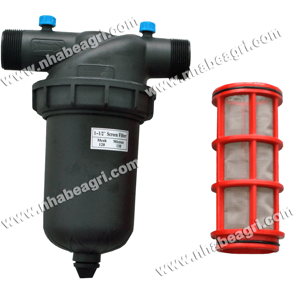 Lọc lưới hệ thống tưới nhỏ giọt 49mm